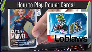 How To Play The Power Card Game Full Instructions and Hands On Loblaw Universe [upl. by Notsla]