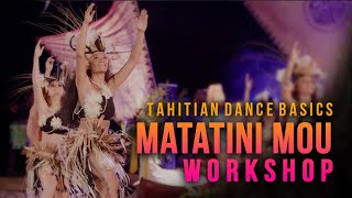 How to Tahitian Dance with Matatini Mou  Faarapu Workshop [upl. by Yelkrab444]