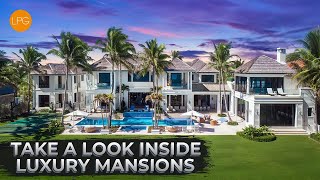 INSIDE THE STUNNING MANSIONS OF YOUR DREAMS  3 HOUR TOUR OF LUXURY REAL ESTATE 2024 [upl. by Nannah146]