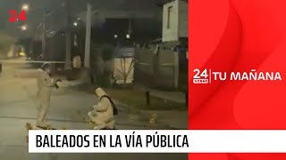 Dos adolescentes fueron baleados en Puente Alto uno está con riesgo vital  24 Horas TVN Chile [upl. by Danice]