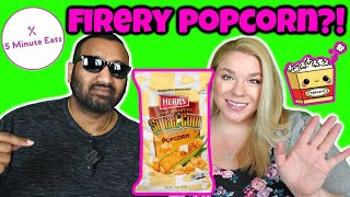 Herrs Fire Roasted Sweet Corn Popcorn Review [upl. by Gowon]