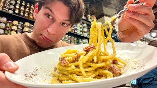 La miglior carbonara di Roma  Daily Vlog 177 [upl. by Shannan]