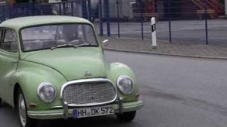 grüner DKW 36 in Hamburg Motor Sound und rumfahren [upl. by Kciredorb]