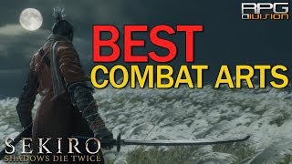 SEKIRO  Best Combat Arts [upl. by Ressler]