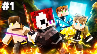 A Minecraft Demon Slayer SMP  Demon Slayer Island Akuma 1 [upl. by Lotti449]