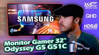 Un mes usando el Monitor Samsung Odyssey G5 S32CG51 [upl. by Glover]