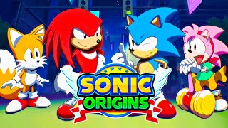 Sonic Origins  Full Game 100 Walkthrough Story Mode [upl. by Galven475]