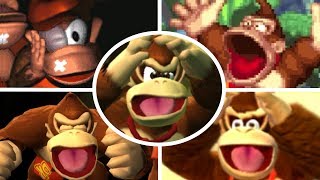 Evolution of Donkey Kong Deaths and Game Over Screens 19942018 [upl. by Chick180]