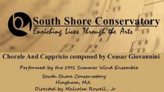 Ceasar Giovannini Chorale And Capriccio by Summer Wind Ensemble 1991 [upl. by Elset]