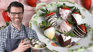 Easy Chocolate Covered Strawberries [upl. by Junette]