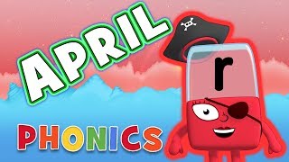 Phonics  Learn to Read  APRIL  Letter R  Alphablocks [upl. by Annad]