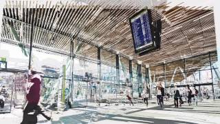 StokeonTrent City Centre Bus Station [upl. by Mortie174]