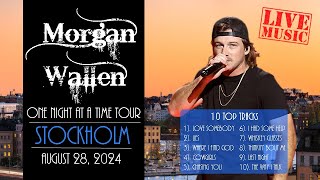 Morgan Wallen  Stockholm Concert 10 Songs 20240828 [upl. by Bronnie]