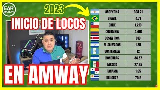 ⚖️🧮AMWAY SE ENLOQUECIÓ  🤑 INICIO EXITOSO Y PRIMERAS GANANCIAS 2023💸💲ACTUALIZADO🤑 [upl. by Minsk]