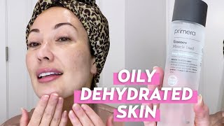 Skincare Routine for Oily Dehydrated Skin in 5 Steps  SKINCARE with SusanYara [upl. by Joliet]