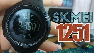 Reloj SKMEI 1251 🔸⌚  Review MANUAL unboxing del mejor reloj digital CALIDAD PRECIO 🔎 [upl. by Gabrielson219]