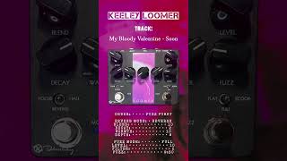 Keeley Electronics Loomer Pedal My Bloody Valentine  Soon Sound [upl. by Jahdai849]