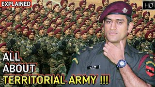 Territorial Army  Why amp How To Join The Indian Territorial Army Hindi [upl. by Teresina]