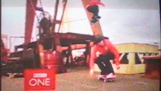 BBC ONE Skateboarding Ident  Monday 5th December 2005 Early TV recording [upl. by Medeah156]