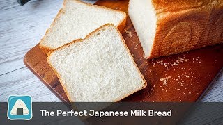 The Perfect Japanese Milk Bread Pain De Mie Using Stand Mixer and Bread Maker [upl. by Icat196]