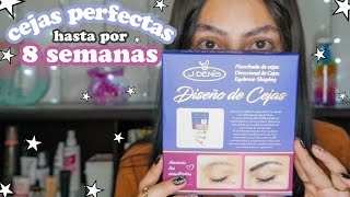 RESEÑA  PLANCHADO DE CEJAS EN CASA  J DENIS  ¿FUNCIONA  Dian Orduño [upl. by Latimore]