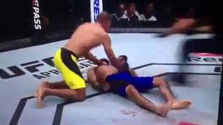 Edson Barboza KOs Beneil Dariush [upl. by Arocal]