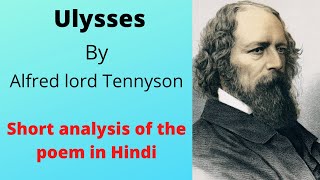 PoemquotUlyssesquotby Alfred lord TennysonMost important points about the poem in Hindi [upl. by Mellie631]