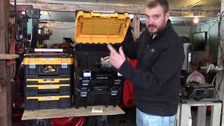 Connect Tough System Tstak Pro Containers and tough cases Dewalt DWST08017 [upl. by Justino]