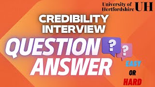 Hertfordshire CREDIBILITY INTERVIEW questionS and answerS hertfordshire ukstudents London ukvlog [upl. by Caitrin]