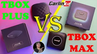 Carlinkit TBox Plus VS Tbox Max  Ambient With USB A  THE ULTIMATE BATTLE [upl. by Einnaj]