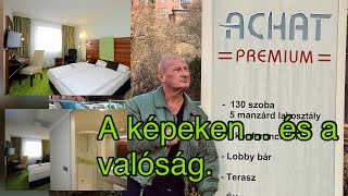 Hotel teszt ACHAT Premium Budapest [upl. by Anaujit475]