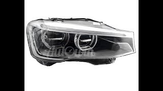 BMW X3  X4 SERIES F25  F26 20092018 YEARS MODEL LED HEADLIGHT RIGHT SIDE  63117401144 [upl. by Lauryn]