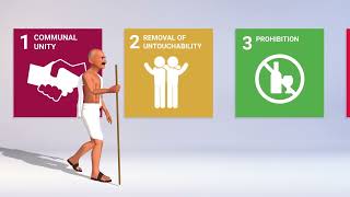 18 Construtive Principles of Mahatma Gandhi  National Agenda Forum  Gandhi Jayanti ipac [upl. by Juback]