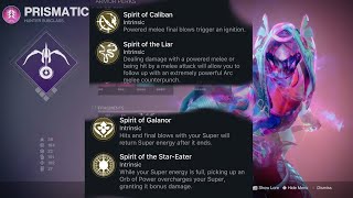 Top Tier Exotic Class Items Broke my Prismatic Hunter Destiny 2 Most Dominate Exotic Combination [upl. by Xaviera]