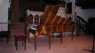 Beethoven moonlight sonata Performed On His Favorite Piano Anton Walter by PMcNulty [upl. by Eessac]