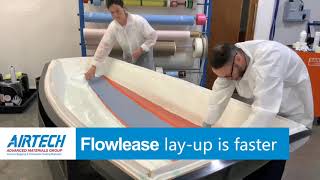 Resin Infusions are now faster with Flowlease from Airtech [upl. by Anak]