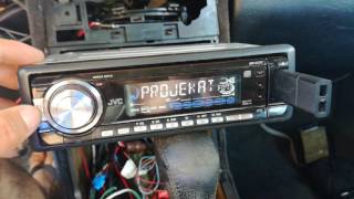 jvc kdg722 proba [upl. by Shorter341]