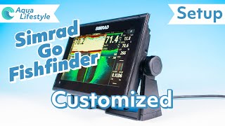 Revealed Simrad Go Fishfinder ECHO Setup Secrets [upl. by Anaiad805]