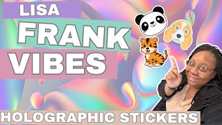 How to Make Holographic Stickers  Holographic Stickers with Canva amp Cricut [upl. by Pasol]