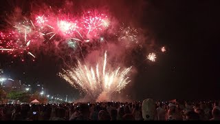 Reveillon Praia Grande Assista a Queima de fogos 2023 Otimo ano a todos [upl. by Hakan]