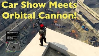 19 kills with One Orbital Cannon Strike  GTA 5 [upl. by Ajiam172]