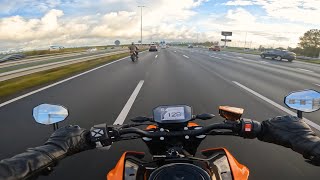 KTM DUKE 790  RAW SOUND  DECAT  POV  AMSTERDAM [upl. by Indnahc]