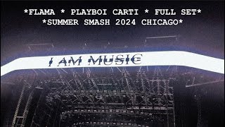 PLAYBOI CARTI LIVE  FULL SET  RECAP  SUMMER SMASH  CHICAGO  06152024 [upl. by Jamill671]