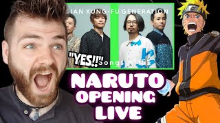 Reacting to ASIAN KUNGFU GENERATION quotHaruka Kanataquot  NARUTO OPENING  THE FIRST TAKE  REACTION [upl. by Parker]