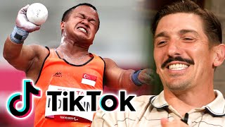 The OFFICIAL Paralympics TikTok page is WILD [upl. by Phylis]