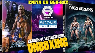 LES MAITRES DE LUNIVERS ET LES BARBARIANS BLU RAY UNBOXING [upl. by Eelrahc]