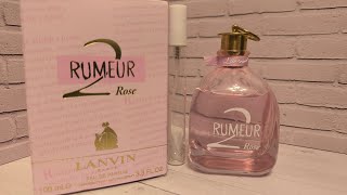 Распаковка посылки LANVIN Rumeur 2 Rose [upl. by Letta144]