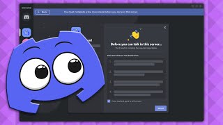 How To Setup Rules Screening On Discord In 2024  Server Rules Page [upl. by Nelak333]