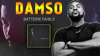 DAMSO  MON AVIS ET PREMIERE ECOUTE DE L’ALBUM BATTERIE FAIBLE [upl. by Nedarb]