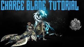 Monster Hunter World MHW  The BEST Charge Blade Combos Guide [upl. by Annayat]